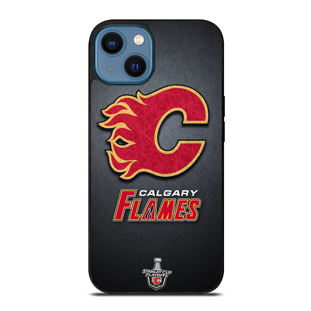 CALGARY FLAMES HOCKEY TEAM 2 iPhone 14 Case Cover
