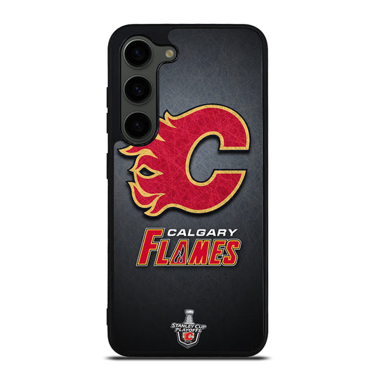 CALGARY FLAMES HOCKEY TEAM 2 Samsung Galaxy S23 Plus Case Cover
