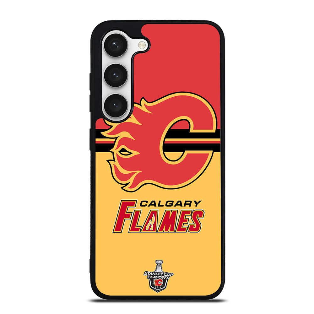CALGARY FLAMES HOCKEY TEAM 3 Samsung Galaxy S23 Case Cover