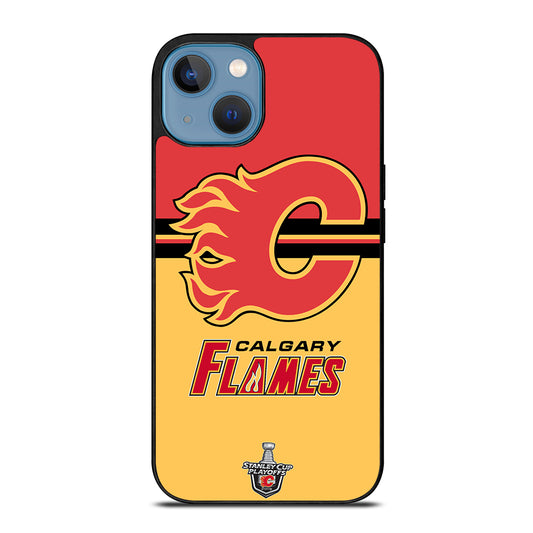CALGARY FLAMES HOCKEY TEAM 3 iPhone 13 Case Cover