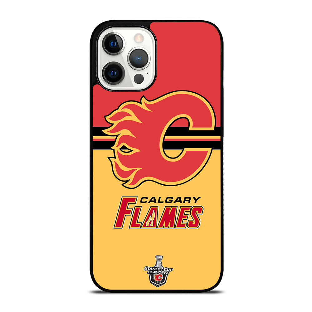 CALGARY FLAMES HOCKEY TEAM 3 iPhone 12 Pro Max Case Cover
