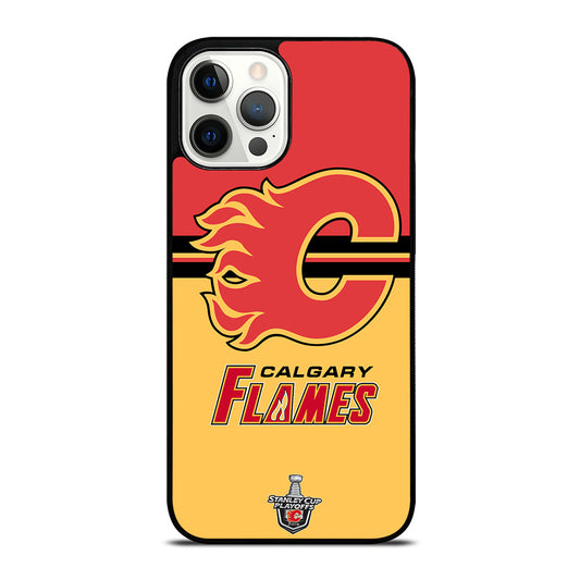 CALGARY FLAMES HOCKEY TEAM 3 iPhone 12 Pro Max Case Cover