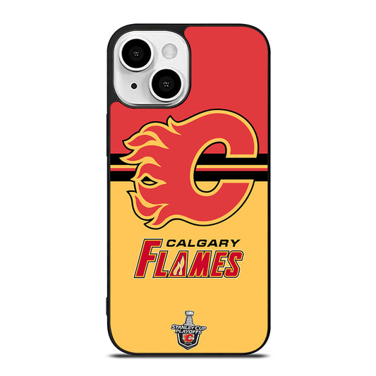 CALGARY FLAMES HOCKEY TEAM 3 iPhone 13 Mini Case Cover