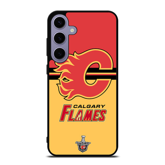 CALGARY FLAMES HOCKEY TEAM 3 Samsung Galaxy S24 Plus Case Cover