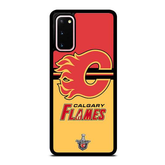 CALGARY FLAMES HOCKEY TEAM 3 Samsung Galaxy S20 Case Cover