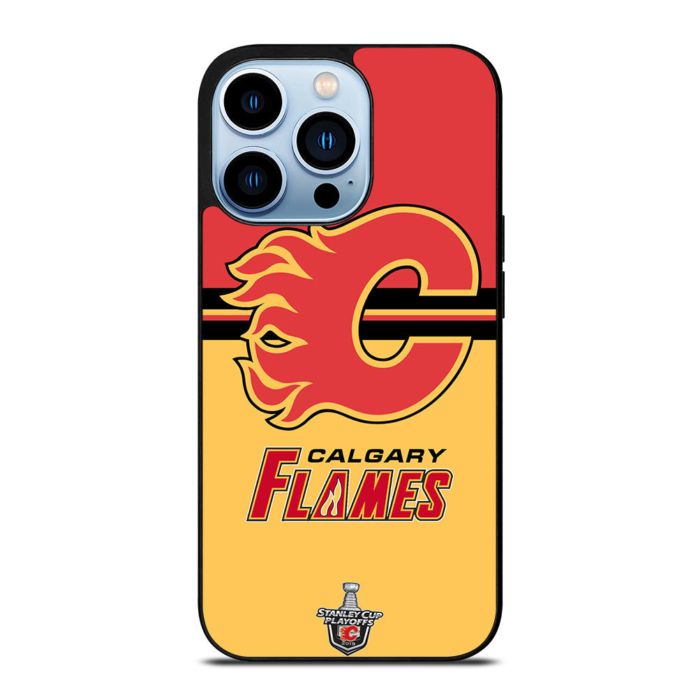 CALGARY FLAMES HOCKEY TEAM 3 iPhone 13 Pro Max Case Cover