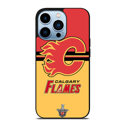 CALGARY FLAMES HOCKEY TEAM 3 iPhone 13 Pro Max Case Cover