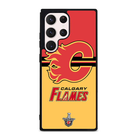 CALGARY FLAMES HOCKEY TEAM 3 Samsung Galaxy S23 Ultra Case Cover