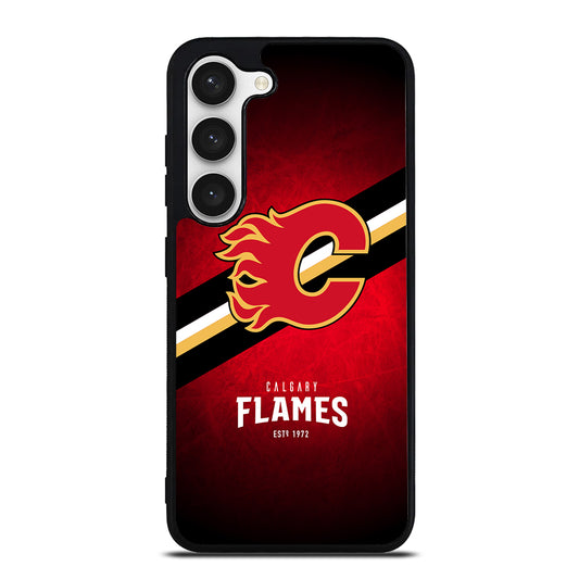 CALGARY FLAMES ICON 1 Samsung Galaxy S23 Case Cover