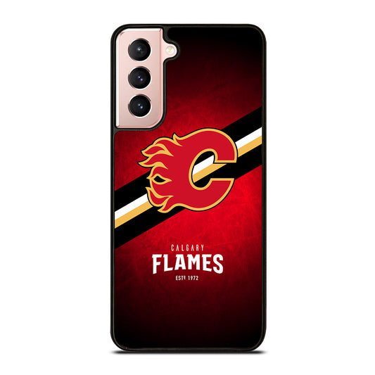 CALGARY FLAMES ICON 1 Samsung Galaxy S21 Case Cover