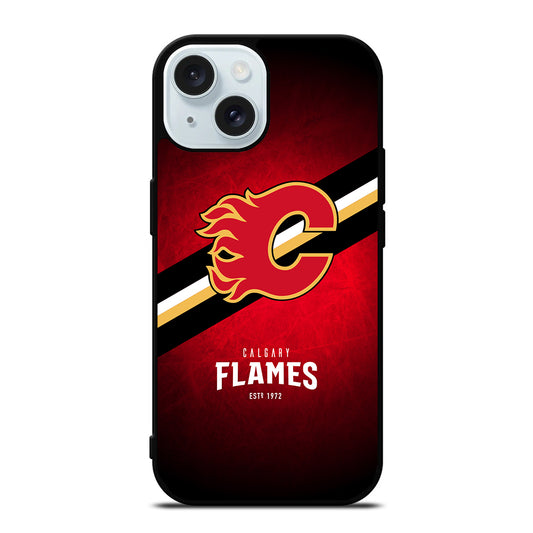 CALGARY FLAMES ICON 1 iPhone 15 Case Cover