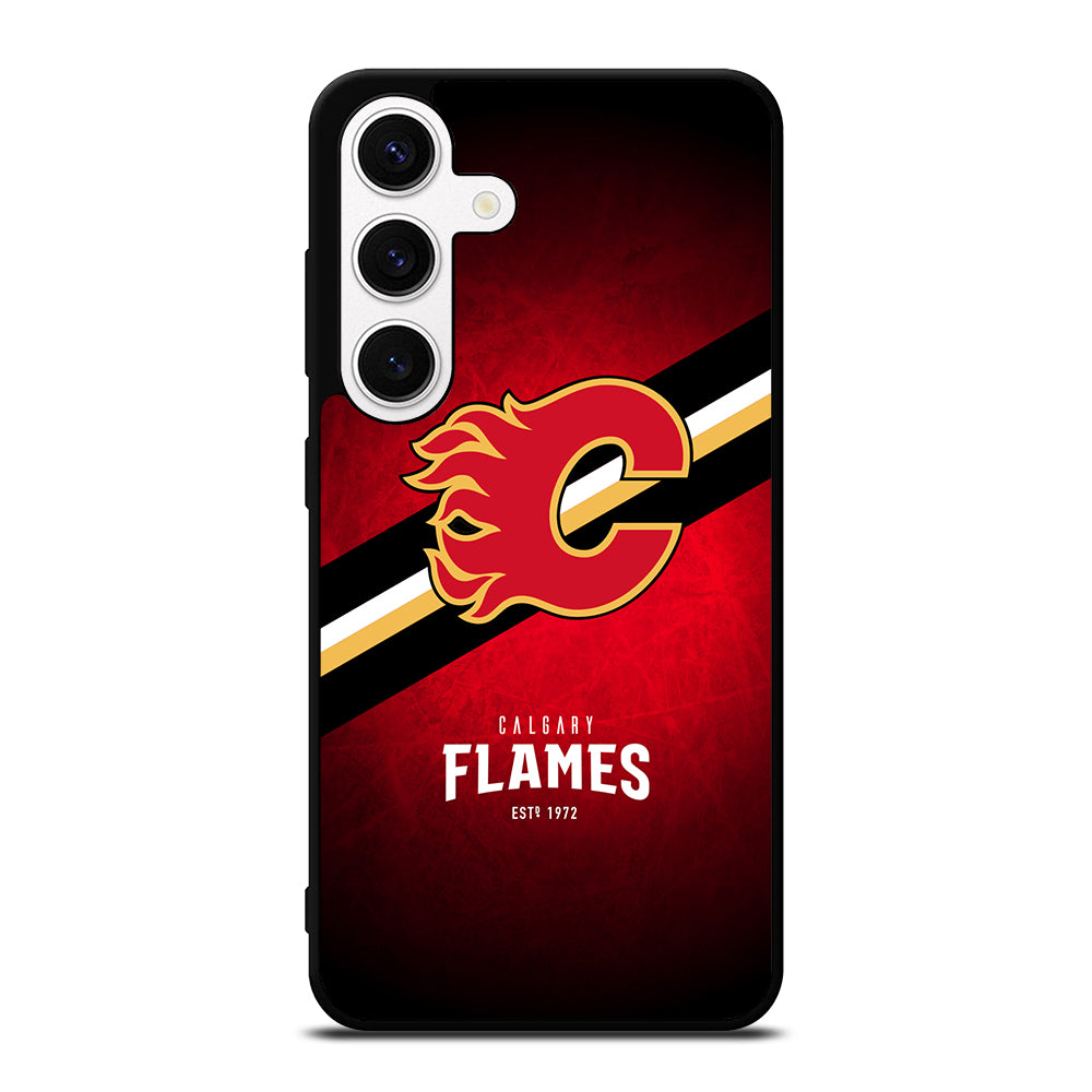 CALGARY FLAMES ICON 1 Samsung Galaxy S24 Case Cover