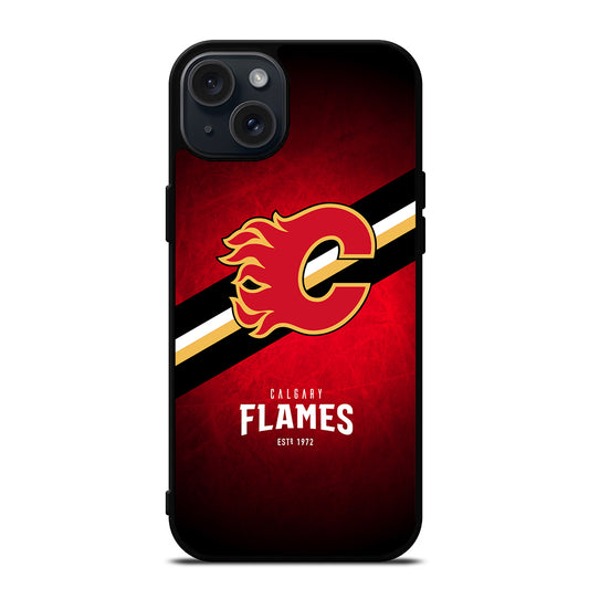 CALGARY FLAMES ICON 1 iPhone 15 Plus Case Cover