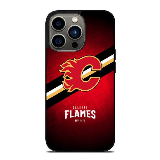 CALGARY FLAMES ICON 1 iPhone 13 Pro Case Cover