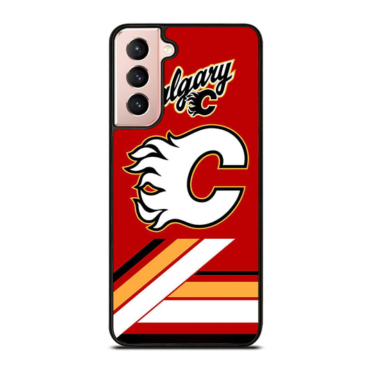 CALGARY FLAMES ICON 2 Samsung Galaxy S21 Case Cover