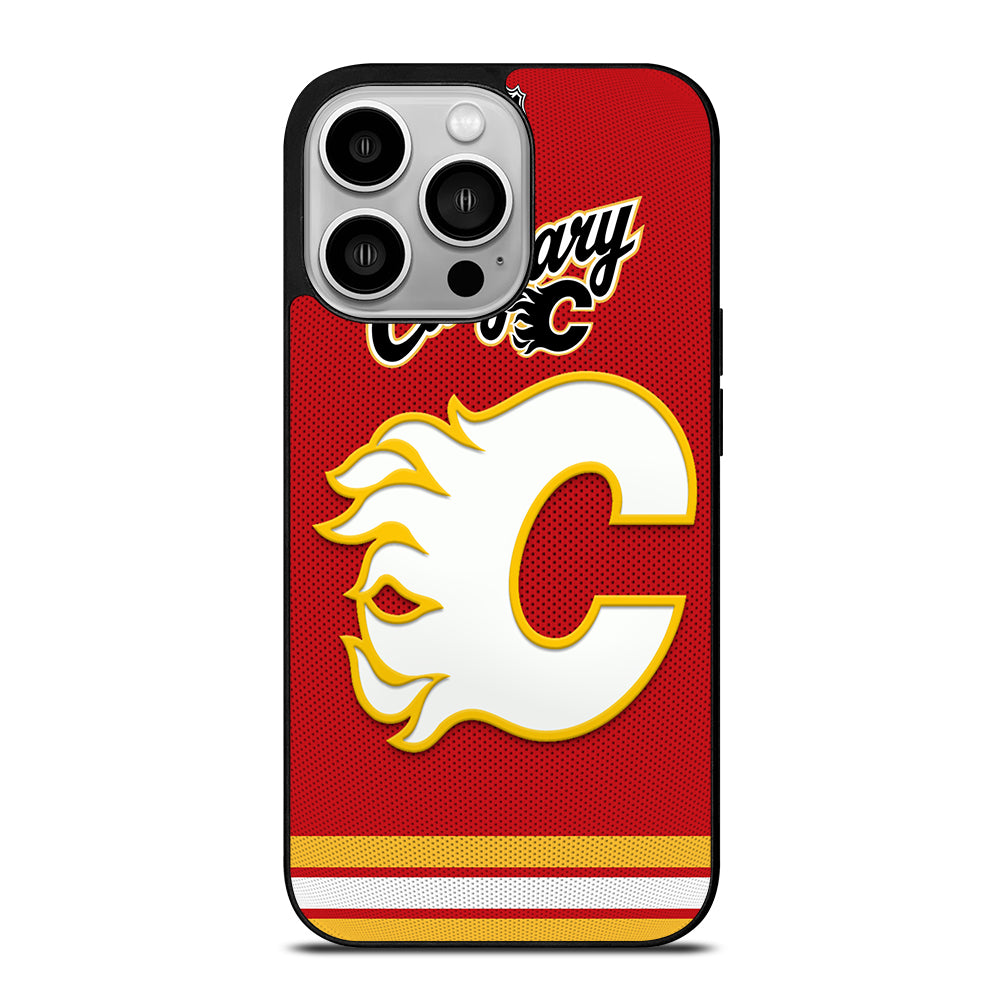 CALGARY FLAMES ICON 3 iPhone 14 Pro Case Cover