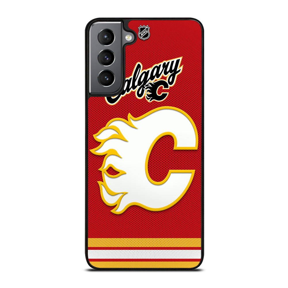 CALGARY FLAMES ICON 3 Samsung Galaxy S21 Plus Case Cover