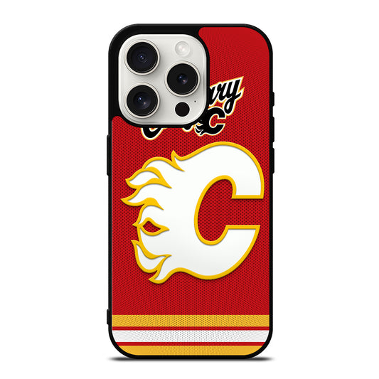 CALGARY FLAMES ICON 3 iPhone 15 Pro Case Cover