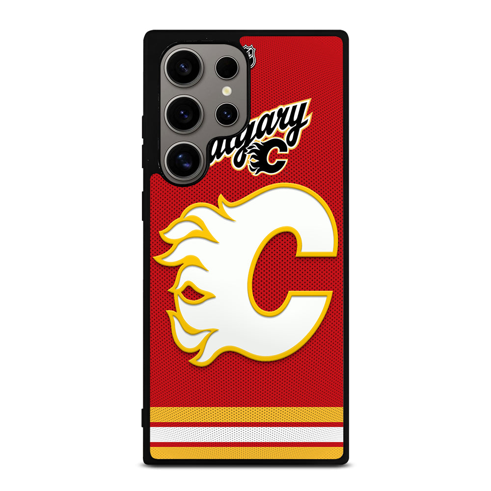 CALGARY FLAMES ICON 3 Samsung Galaxy S24 Ultra Case Cover