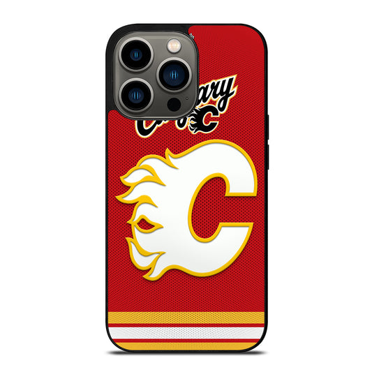 CALGARY FLAMES ICON 3 iPhone 13 Pro Case Cover