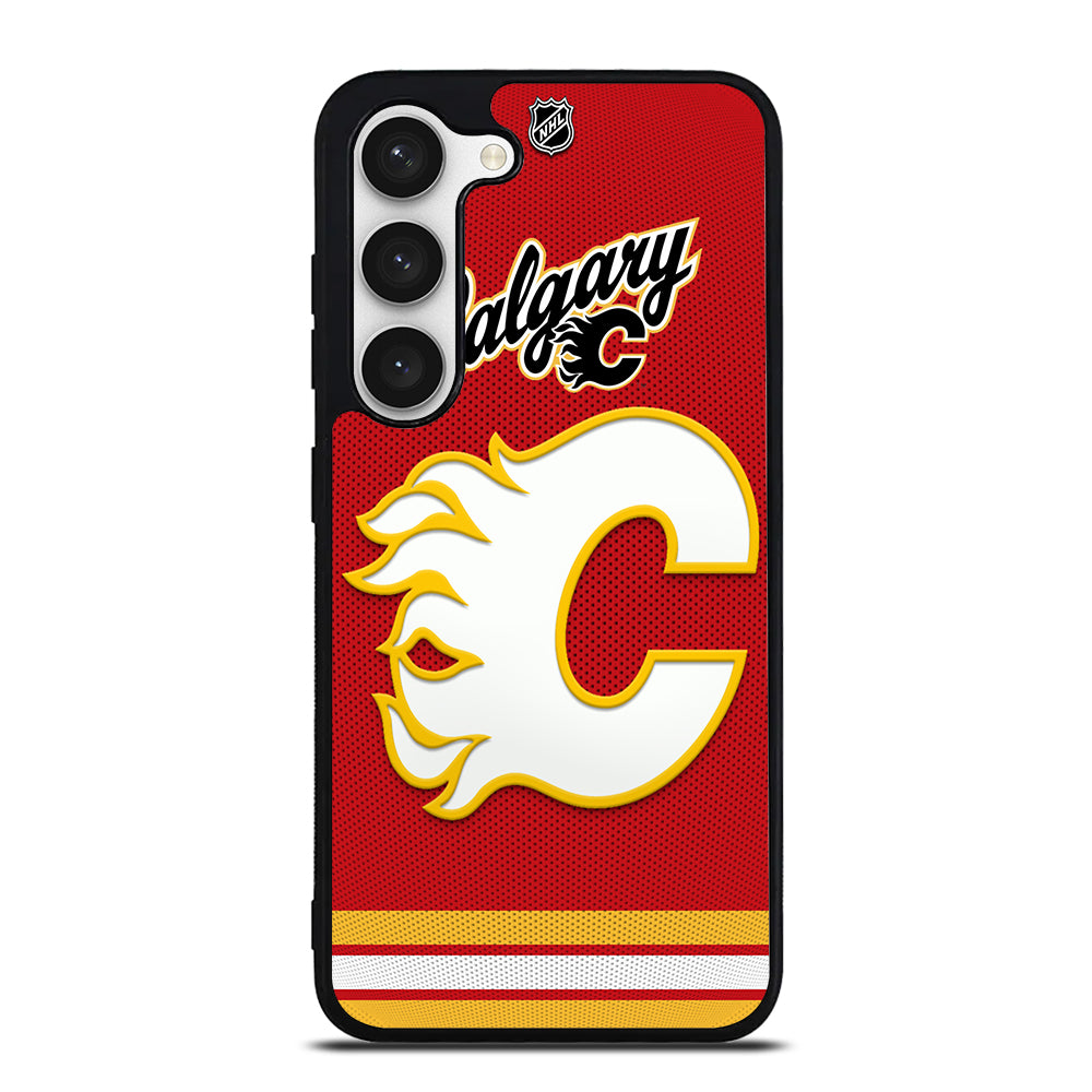 CALGARY FLAMES ICON 3 Samsung Galaxy S23 Case Cover