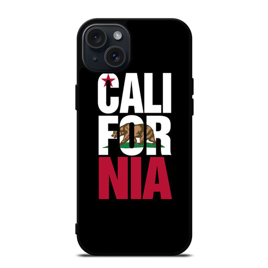 CALIFORNIA REPUBLIC LOGO iPhone 15 Plus Case Cover
