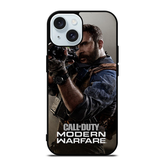 CALL OF DUTY MODERN WARFARE GAME iPhone 15 Case Cover
