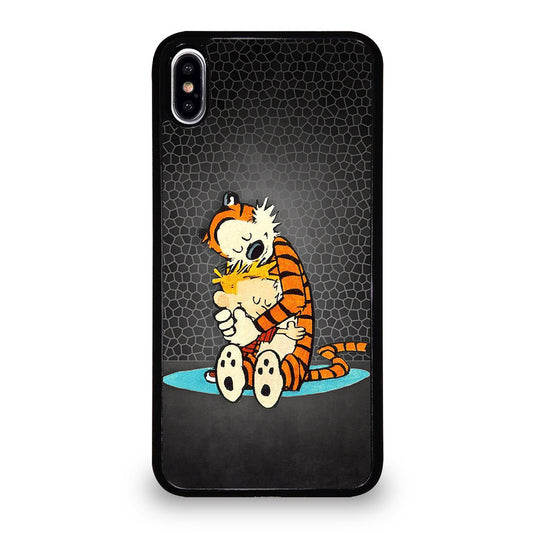 CALVIN AND HOBES CARTOON SERIES iPhone XS Max Case Cover