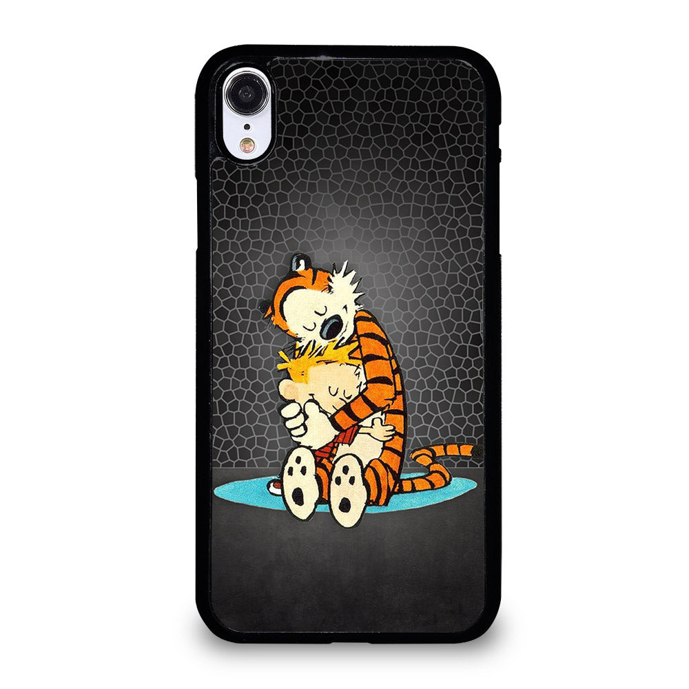 CALVIN AND HOBES CARTOON SERIES iPhone XR Case Cover