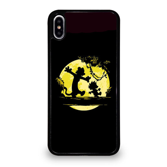 CALVIN AND HOBES SHADOW iPhone XS Max Case Cover