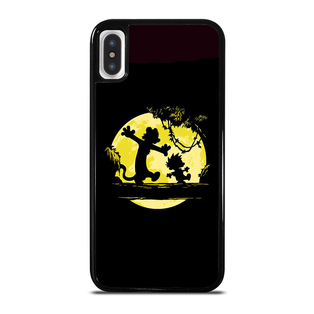 CALVIN AND HOBES SHADOW iPhone X / XS Case Cover