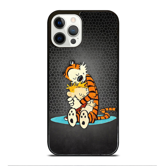 CALVIN AND HOBES CARTOON SERIES iPhone 12 Pro Case Cover