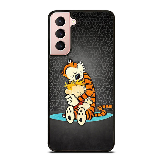 CALVIN AND HOBES CARTOON SERIES Samsung Galaxy S21 Case Cover