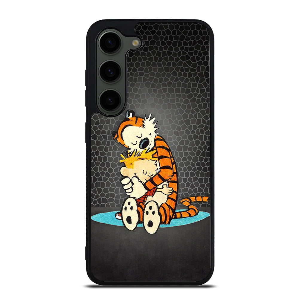 CALVIN AND HOBES CARTOON SERIES Samsung Galaxy S23 Plus Case Cover