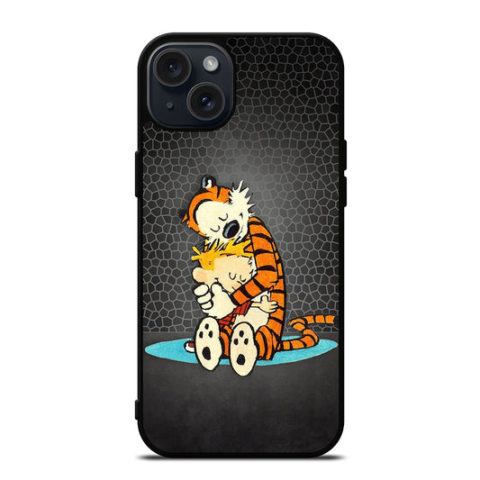 CALVIN AND HOBES CARTOON SERIES iPhone 15 Plus Case Cover