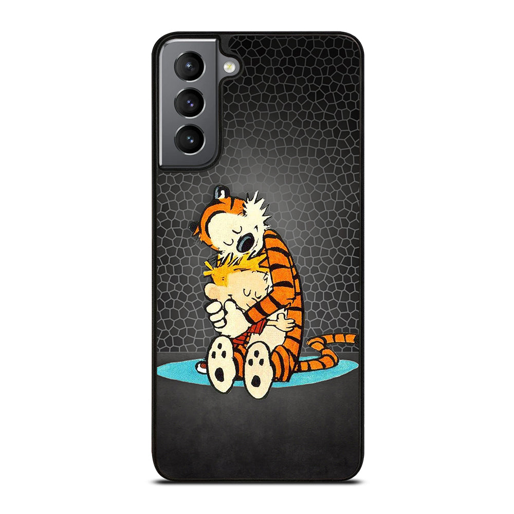 CALVIN AND HOBES CARTOON SERIES Samsung Galaxy S21 Plus Case Cover
