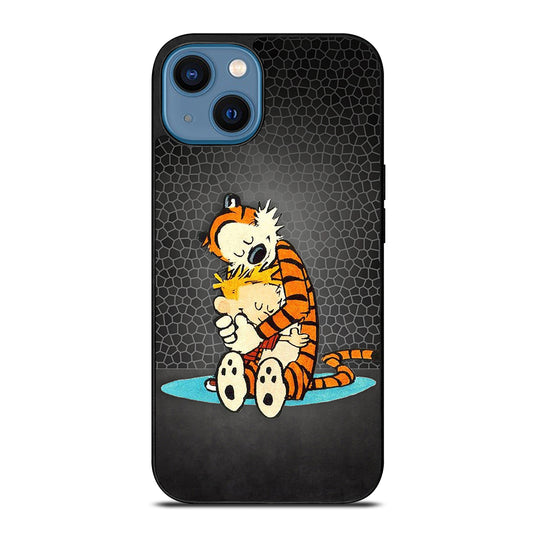CALVIN AND HOBES CARTOON SERIES iPhone 14 Case Cover