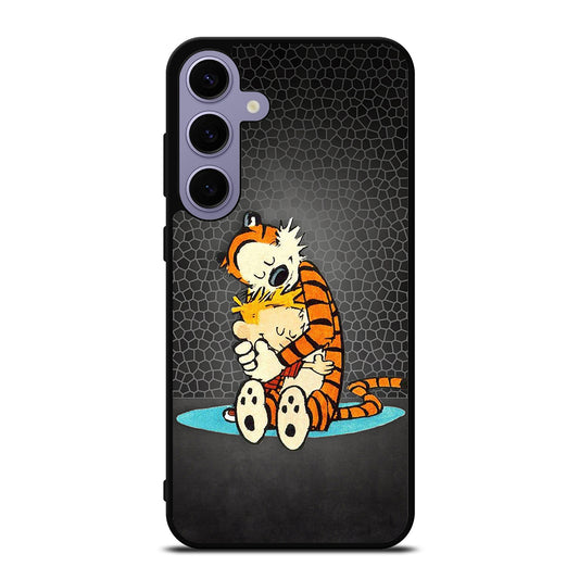 CALVIN AND HOBES CARTOON SERIES Samsung Galaxy S24 Plus Case Cover