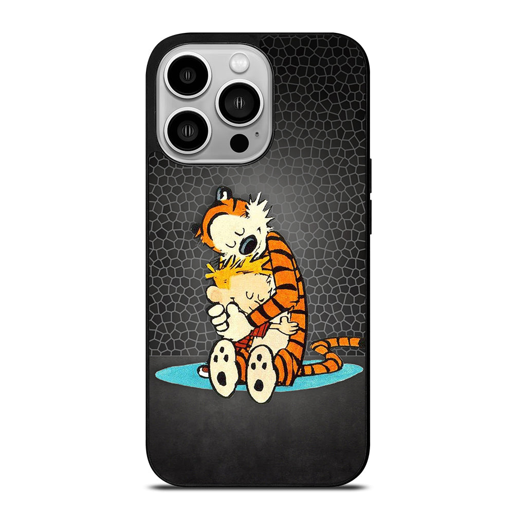 CALVIN AND HOBES CARTOON SERIES iPhone 14 Pro Case Cover