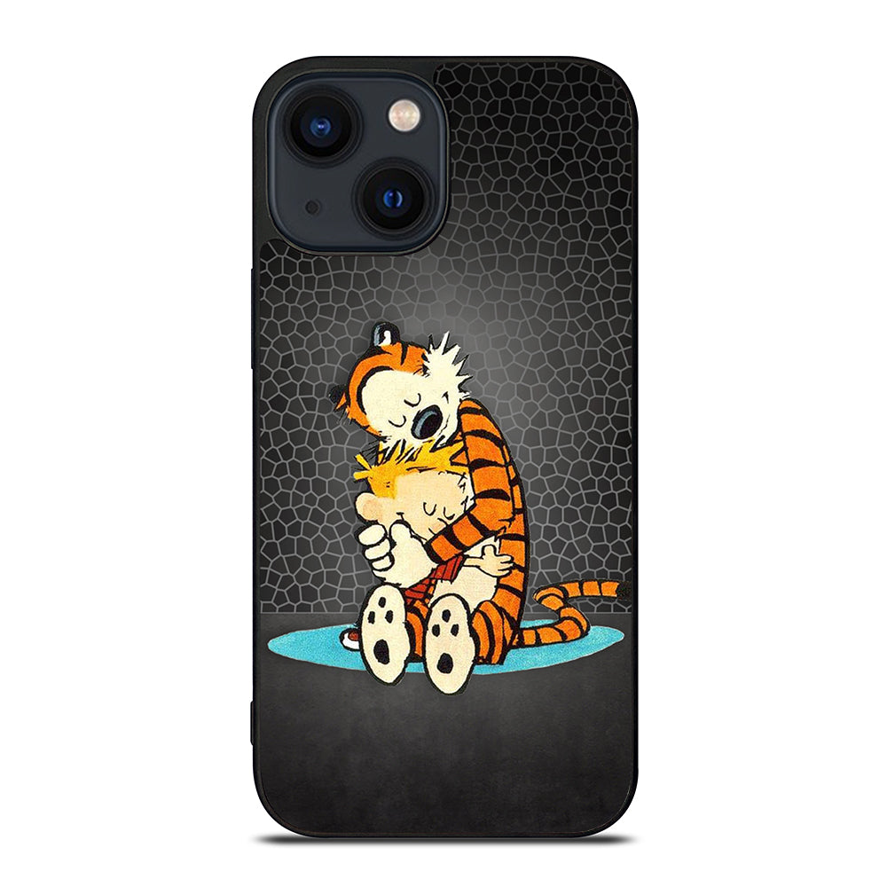 CALVIN AND HOBES CARTOON SERIES iPhone 14 Plus Case Cover