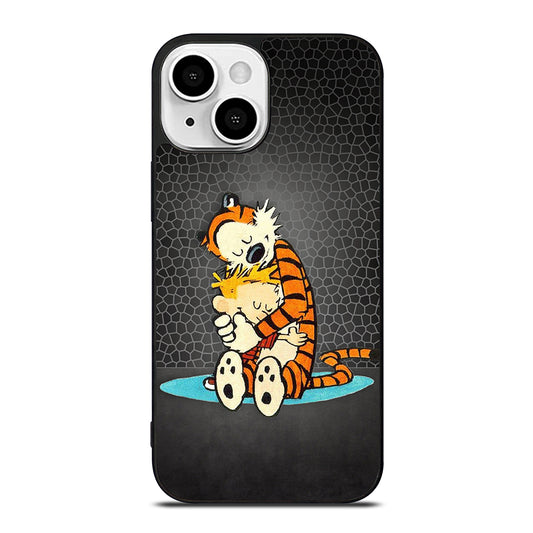CALVIN AND HOBES CARTOON SERIES iPhone 13 Mini Case Cover