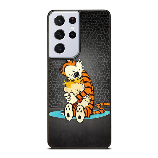 CALVIN AND HOBES CARTOON SERIES Samsung Galaxy S21 Ultra Case Cover