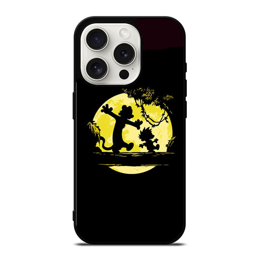 CALVIN AND HOBES SHADOW iPhone 15 Pro Case Cover