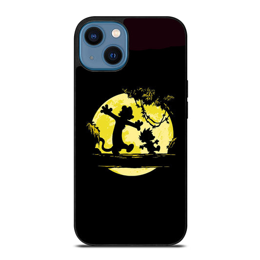 CALVIN AND HOBES SHADOW iPhone 14 Case Cover