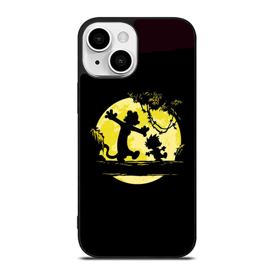 CALVIN AND HOBES SHADOW iPhone 13 Mini Case Cover