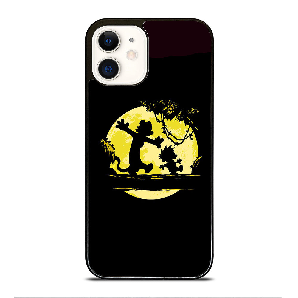 CALVIN AND HOBES SHADOW iPhone 12 Case Cover