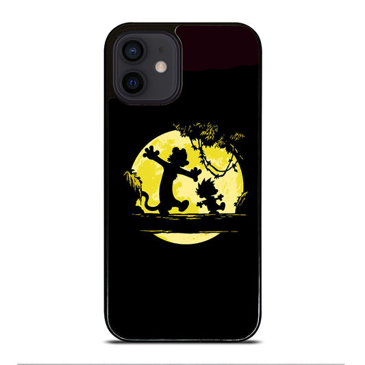 CALVIN AND HOBES SHADOW iPhone 12 Mini Case Cover
