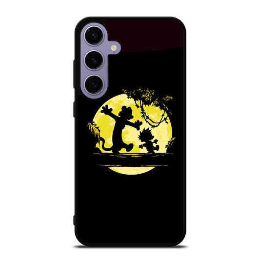 CALVIN AND HOBES SHADOW Samsung Galaxy S24 Plus Case Cover