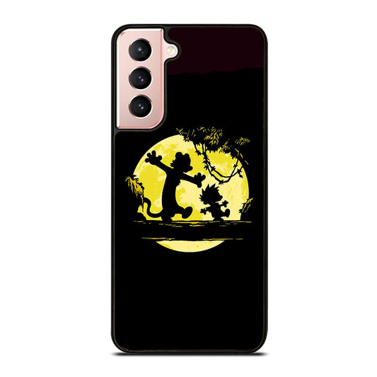 CALVIN AND HOBES SHADOW Samsung Galaxy S21 Case Cover