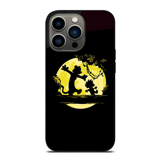 CALVIN AND HOBES SHADOW iPhone 13 Pro Case Cover